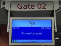 Abflug nach Tromsö von Dresden aus