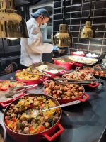 Norwegen - Tromso - Frühstücksbuffet im Thon Hotel Polar.jpg