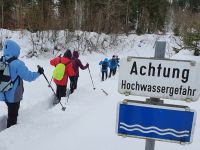 keine Gefahr im Bachbett....