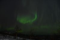 Polarlicht über Kiruna