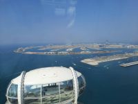 Dubai - Blick vom Ain Dubai auf die Palmeninsel