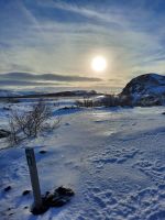 Winterlandschaft in Island