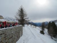 023 Fahrt mit dem Bernina-Express - Stopp an der Alp Grüm