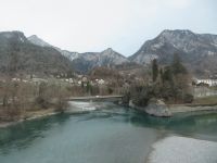154 Fahrt mit dem Glacier-Express - Zusammenfluss von Vorder- und Hinterrhein