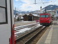 166 Fahrt mit dem Glacier-Express - Lokwechsel in Disentis