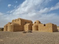 Wüstenschloss Qasr Amra - Blick von Süden