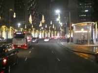 funkelndes Dubai bei Nacht