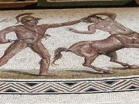 Mosaikfußboden