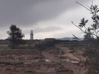 Paphos kurz vor dem Regen