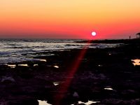 Zum krönenden Abschluß ein fantastischer Sonnenuntergang in Paphos