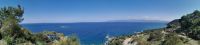 Panoramablick auf dem Weg zum Bad der Aphrodite