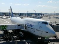 Mit einer Boing 747-400 geht es nach Dubai 