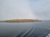 Insel Vikingen - Überquerung des Polarkreises auf 66,5 Grad nördlicher Breite