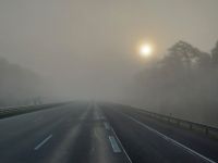 Berliner Ring-die Sonne kommt durch