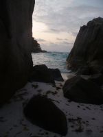 Beim Hotel la Digue