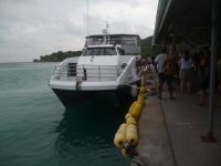 Unsere Katamaran-Fähre