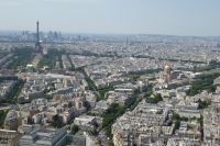 Paris Petit Tag 4 Blick vom Tour Montparnasse