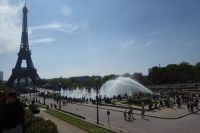 Paris Petit Tag 2  Eiffelturm vom Trocadéro 