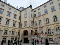 Im Hof der Hofburg