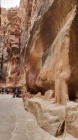 Rundreise Jordanien - Canyon in der Felsenstadt Petra