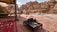 Rundreise Jordanien - Kaffeepause in der Felsenstadt Petra