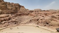 Rundreise Jordanien - nabatäisches Amphitheater in der Felsenstadt Petra