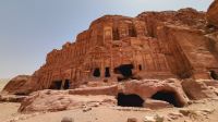 Rundreise Jordanien - Königswand in der Felsenstadt Petra