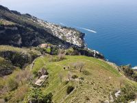 Wanderung auf dem Götterweg, Blick auf Praiano
