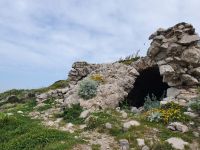 Wanderung auf der sorrentinischen Halbinsel, römische Mauerreste