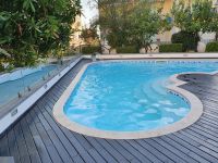 Acciaroli, Pool im Hotel