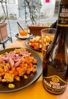 ... und ein kleiner Snack nach der Ankunft - lecker!