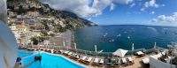 Blick aufs Meer in Positano