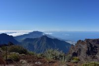Blick über den Hauptrücken La Palmas 