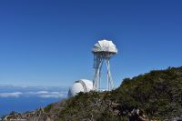 Das futuristische Dutch Open Telescope (Niederlande)