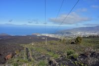 La Palma - Vulkanausbruch im Herbst 2021 - das neue gigantische Lavafeld, dort wo vorher Häuser und Betriebe lagen