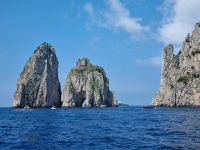 Insel Capri - Faraglioni-Felsen