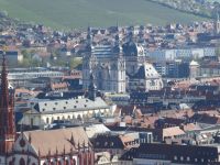 Würzburg Blick von der Festung Marienberg