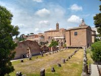 Forum Romanum mit dem Senatsgebäude