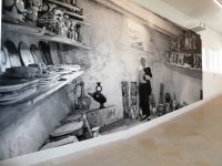 der Meister in seinem Atelier