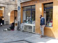 Straßenszene im Pletzl