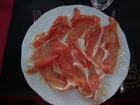 Verkostung von 26 Monate gereiftem Parmaschinken