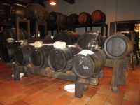 aus diesen Fässern wird der beste Balsamico