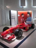 F 2003 der Formel 1; Michael Schumacher und Giovanni Agnelli