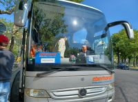 Start zur Stadtrundfahrt