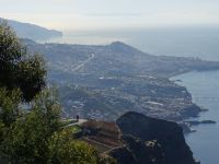 Blick auf Funchal von Cabo Girao