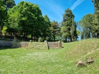 Orvieto - Reste der etruskischen Tempel von Belvedere
