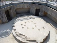 Reste Geschützstellung Pointe du Hoc