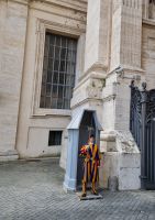 Rom - Petersplatz (Schweizer Gardist)