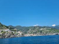 Schifffahrt von Amalfi nach Salerno...