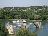 Avignon, Pont St. Bénézet über Rhone